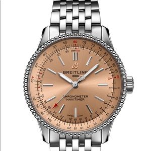 Breitling Navitimer Automatic 35 Stainless Steel - Copper Women's Watch A17395
